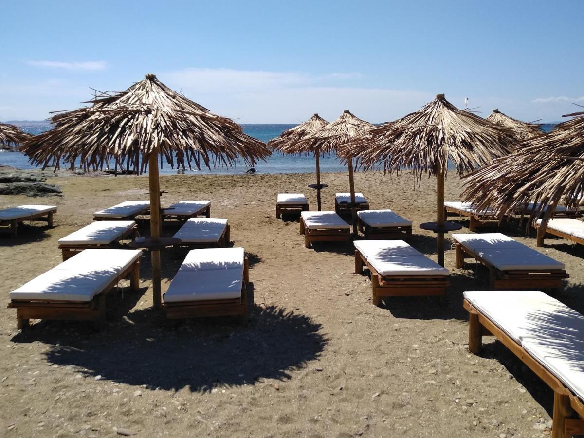 Nostos Beachfront Apartments & Studios 아기오스 이오니스 외부 사진