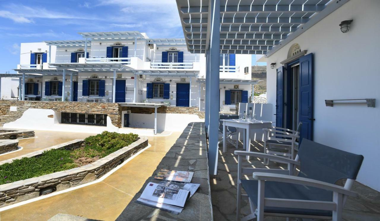 Nostos Beachfront Apartments & Studios 아기오스 이오니스 외부 사진