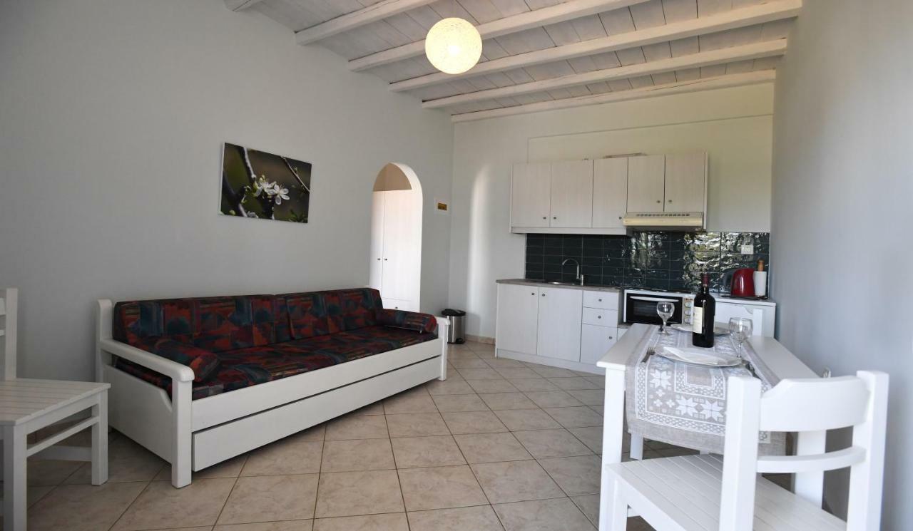 Nostos Beachfront Apartments & Studios 아기오스 이오니스 외부 사진